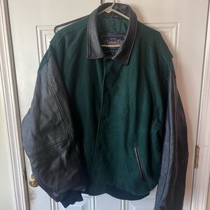 Vintage oversized varsity jacket